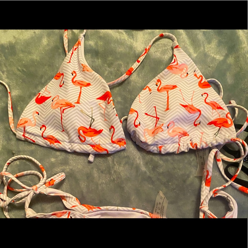 Flamingo bathing suit